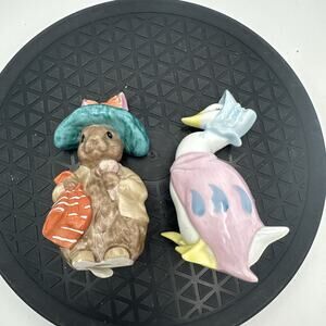 Jemima Puddle-Duck Benjamin Painted Night-Light Schmid 1992 Beatrix Potter